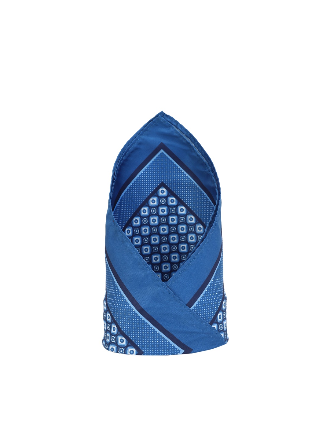 

Allen Solly Blue Printed Pocket Square