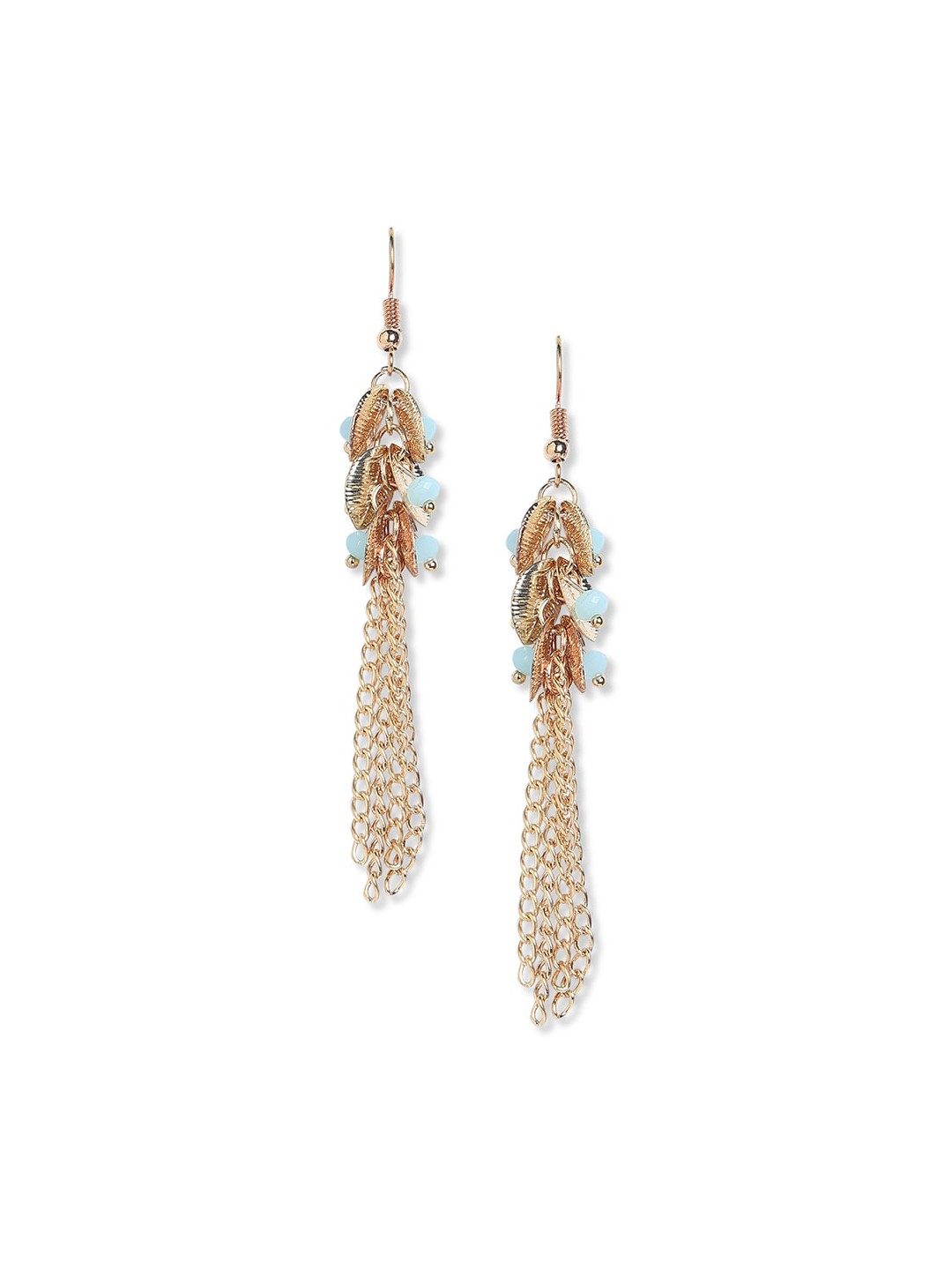 

Blisscovered White Contemporary Drop Earrings
