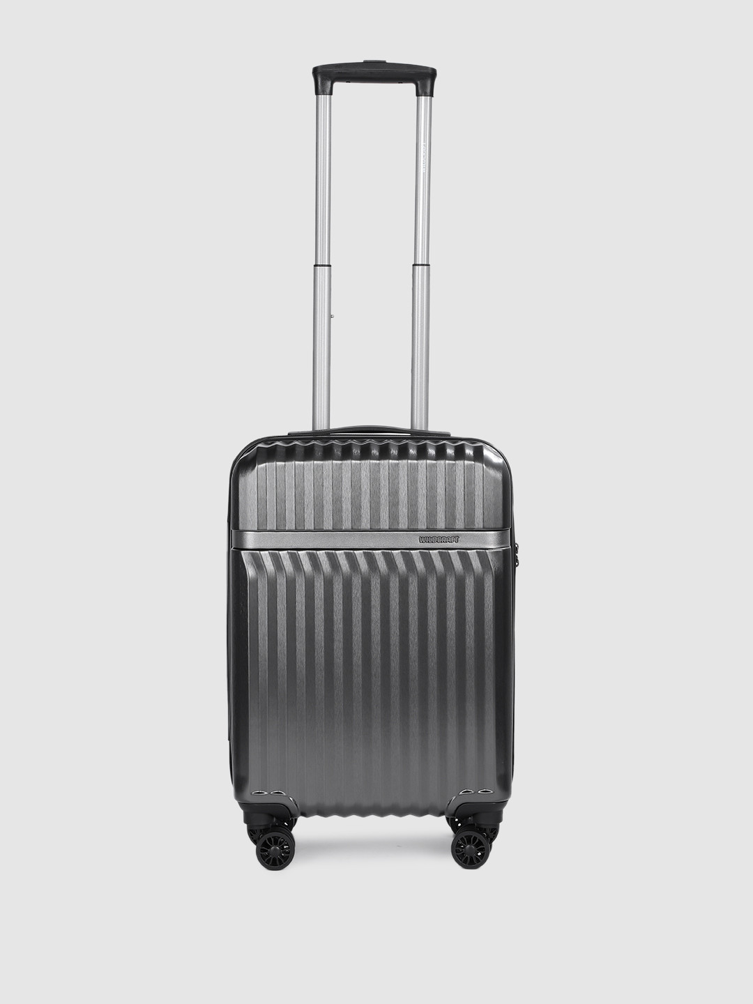

Wildcraft Textured Hard Sided Canopus Cabin Trolley Suitcase, Charcoal