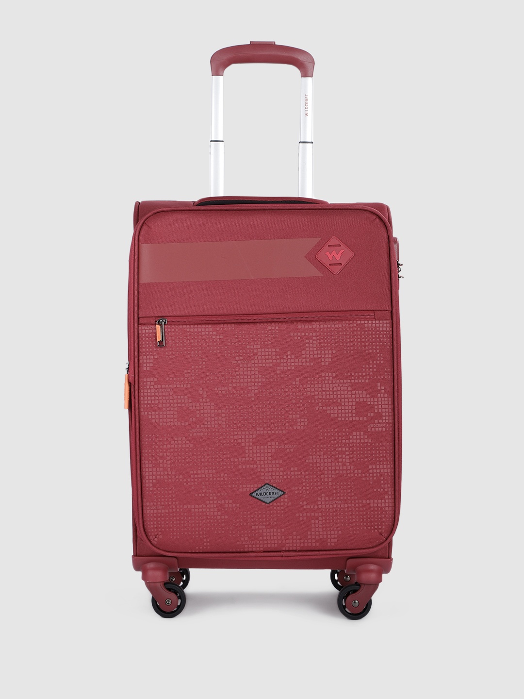 

Wildcraft Unisex Dorado Red Cabin Textured Hard Sided Canopus Cabin Trolley Suitcase