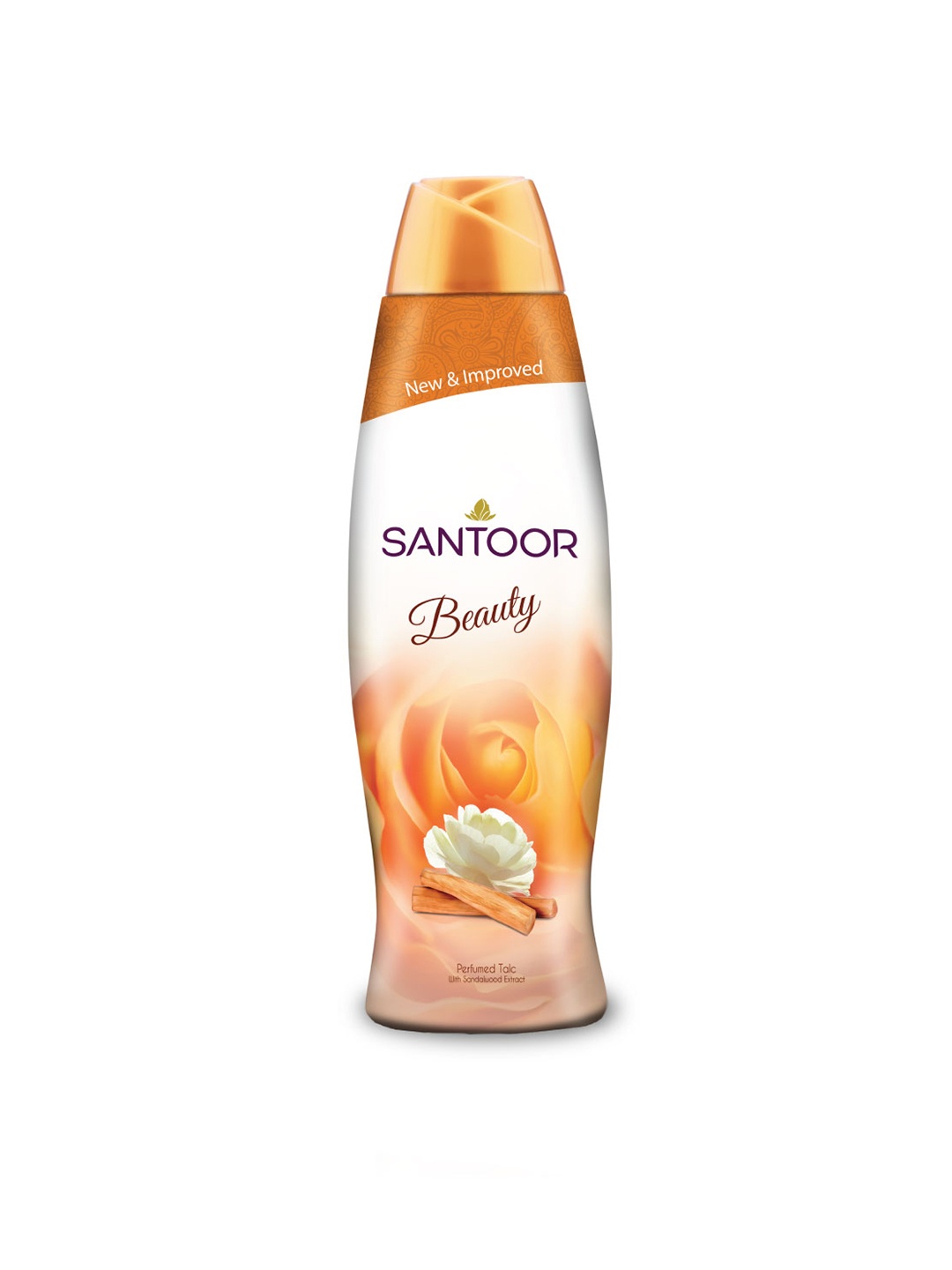 

Santoor Beauty Perfumed Talc Powder with Sandalwood Extract - 400g, White