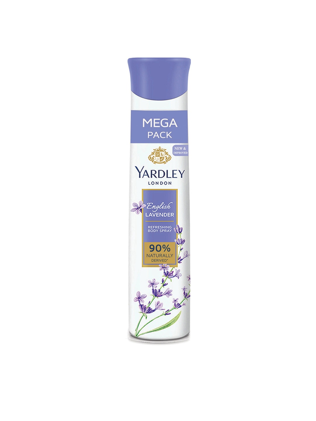 

YARDLEY LONDON English Lavender Refreshing Deodorant Body Spray 200 ml, Blue