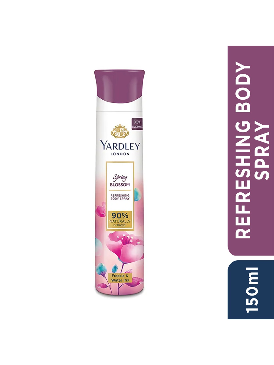

YARDLEY LONDON Spring Blossom Refreshing Deodorant Body Spray - 100g, Pink