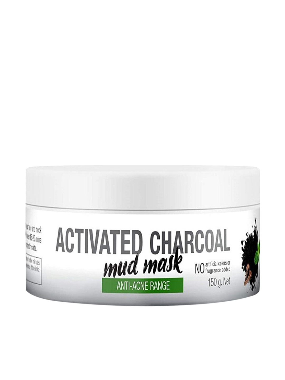 

Home Boutique Anti-Acne Range Activated Charcoal Mud Mask - 250g, White