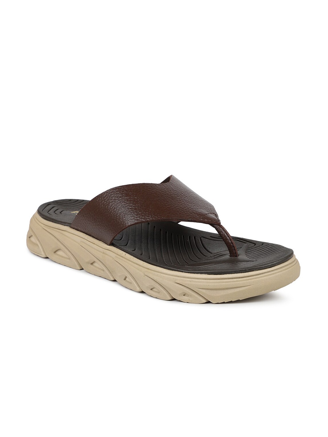 

PRIVO by Inc.5 Men Brown Room Slippers