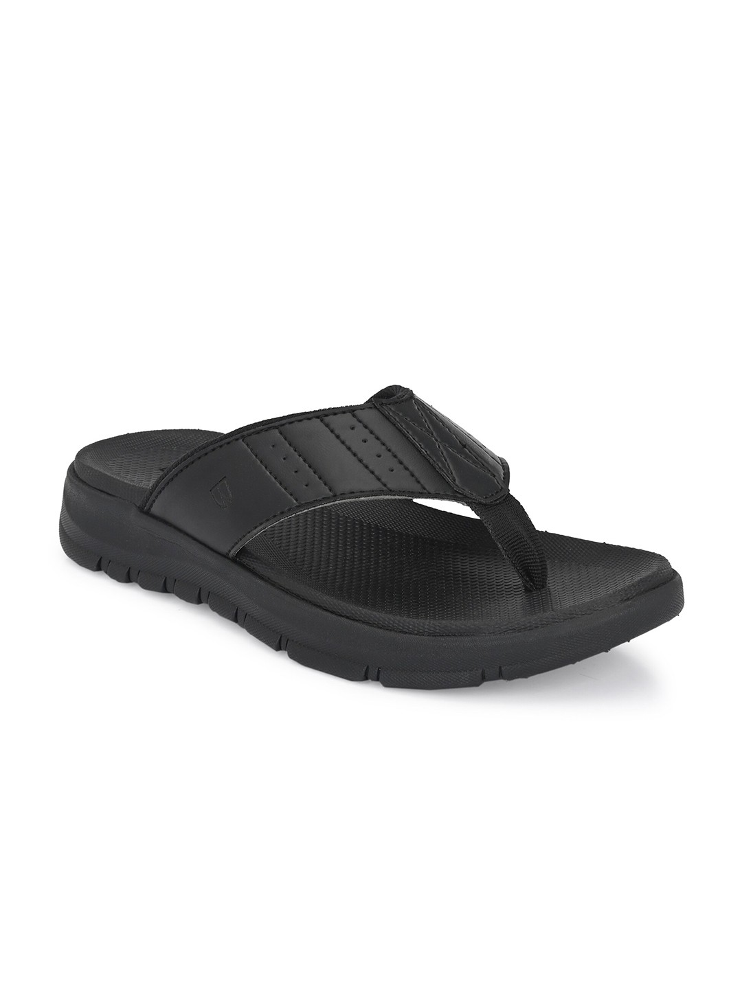 

Big Fox Men Black Slip-On Flip-Flops