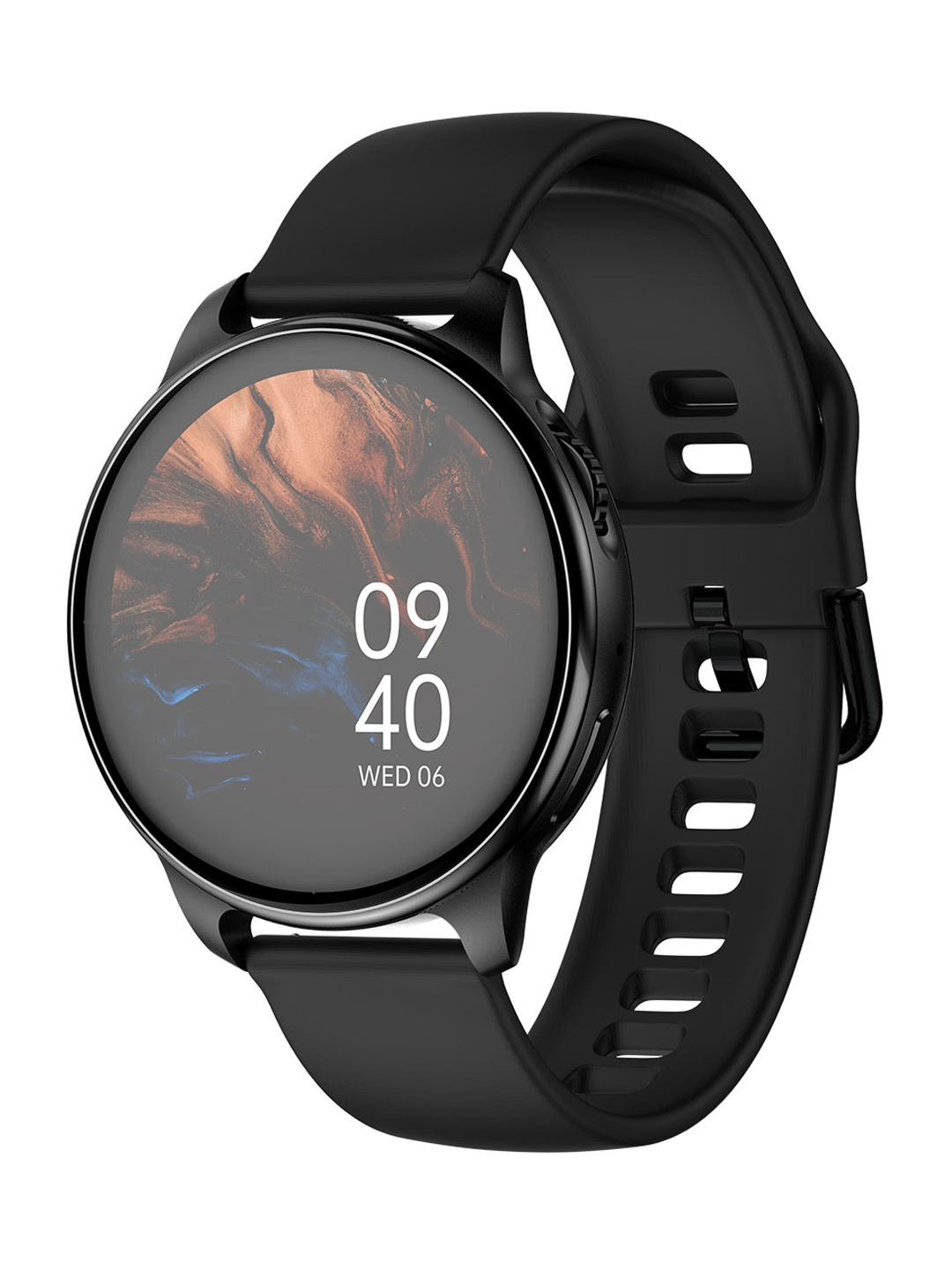

molife Unisex Black High-Resolution Display BT Calling With Scroller Smart Watch