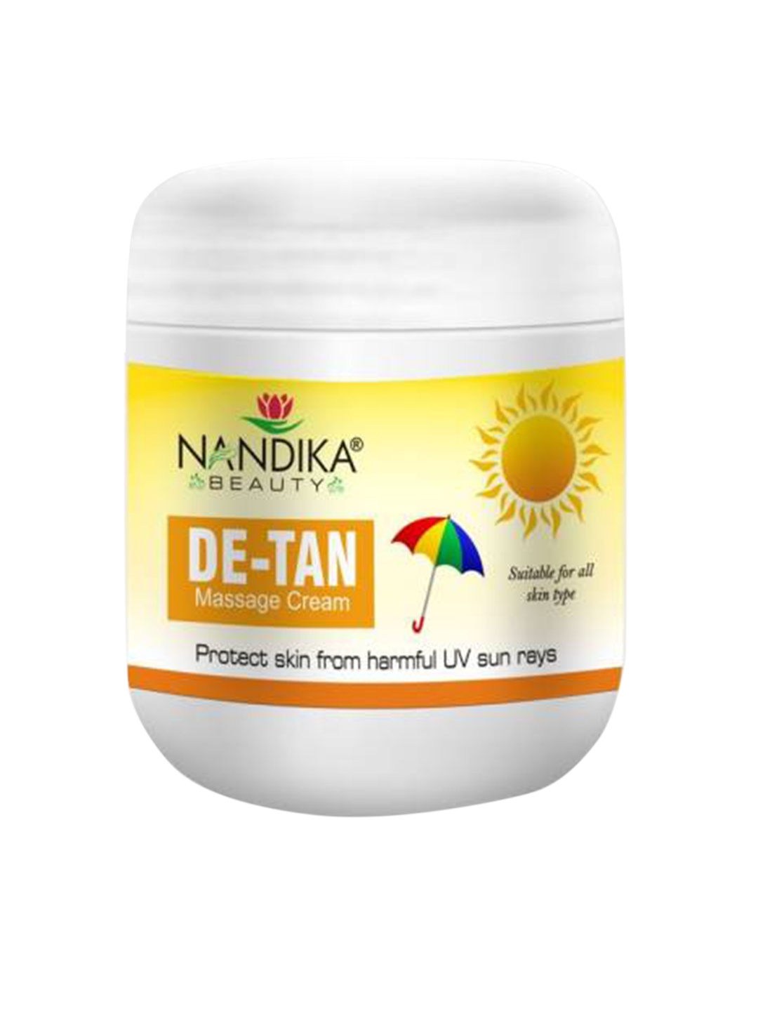 

NANDIKA BEAUTY De-Tan Massage Cream - 500 g, White