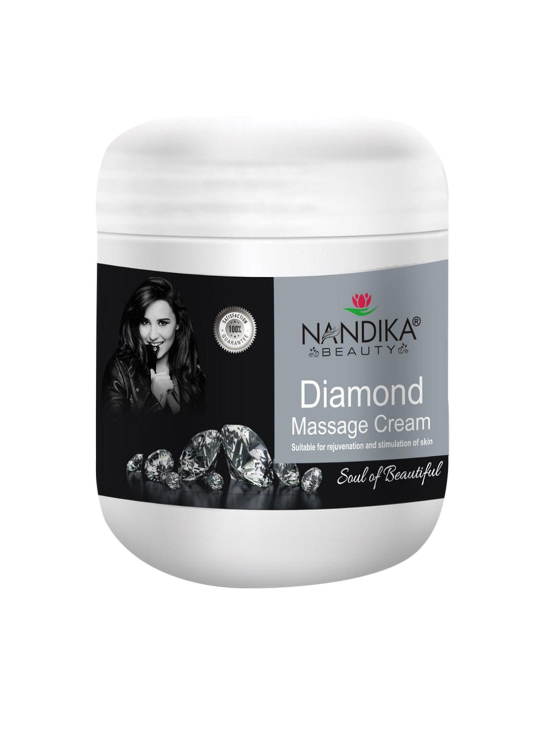 

NANDIKA BEAUTY Diamond Massage Cream 500 g, White