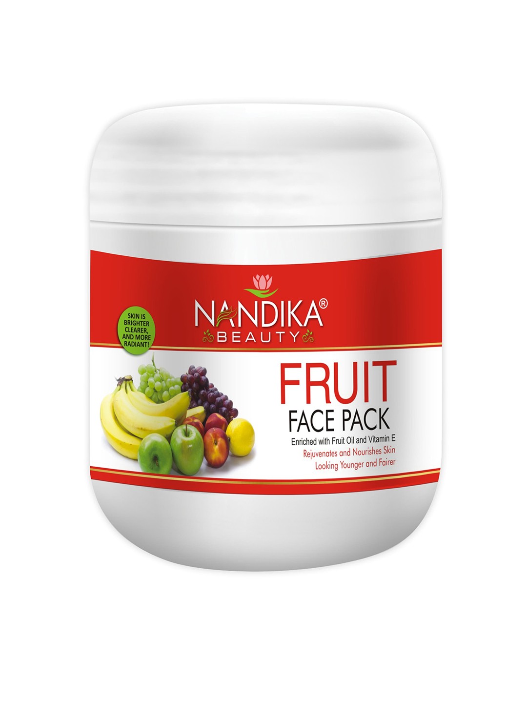 

NANDIKA BEAUTY Fruit Face Pack 500 g, White