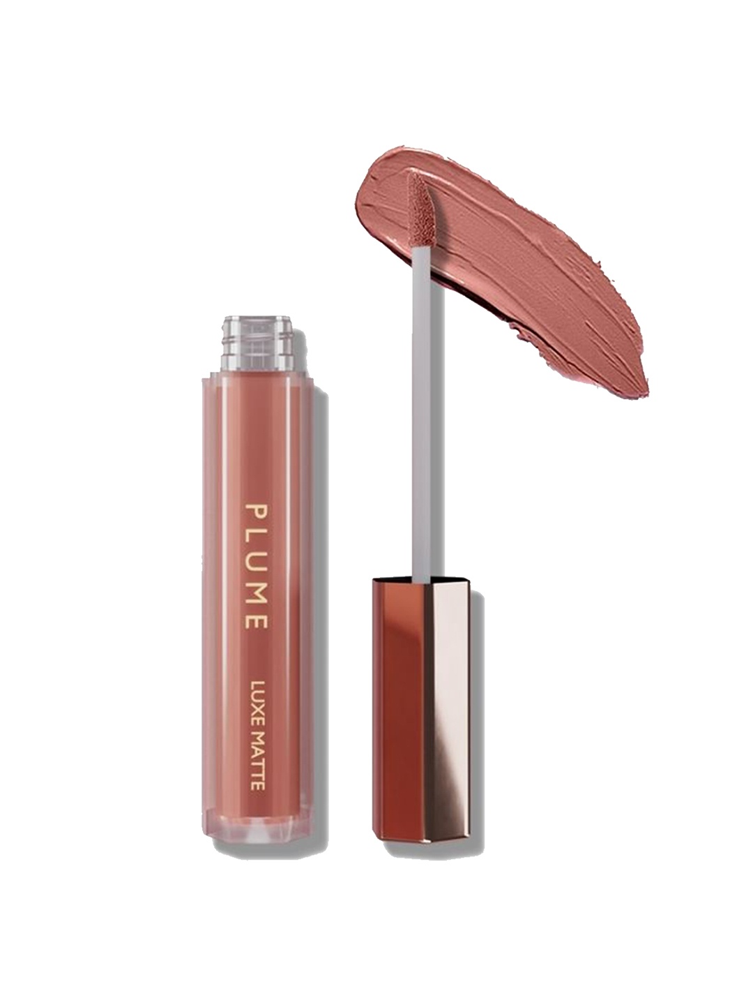 

Plume Super Hydrating Long Lasting Luxe Matte Liquid Lipstick 2.6 ml - Glow Getter, Brown
