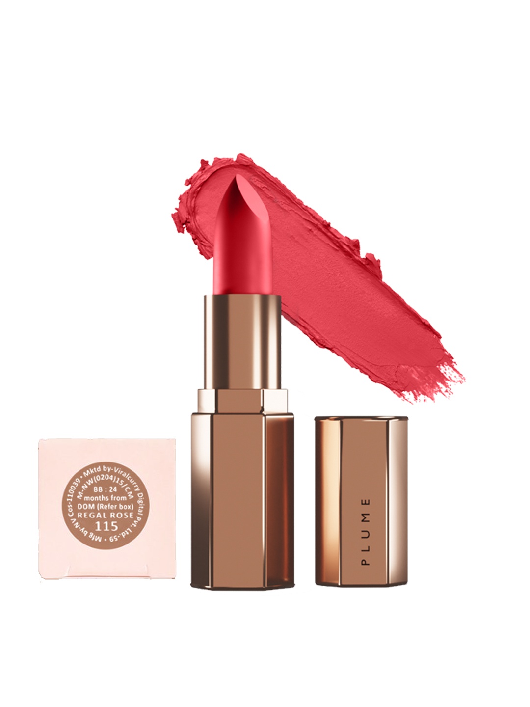 

Plume Plush Matte Lipstick 4 g - Muavening, Pink