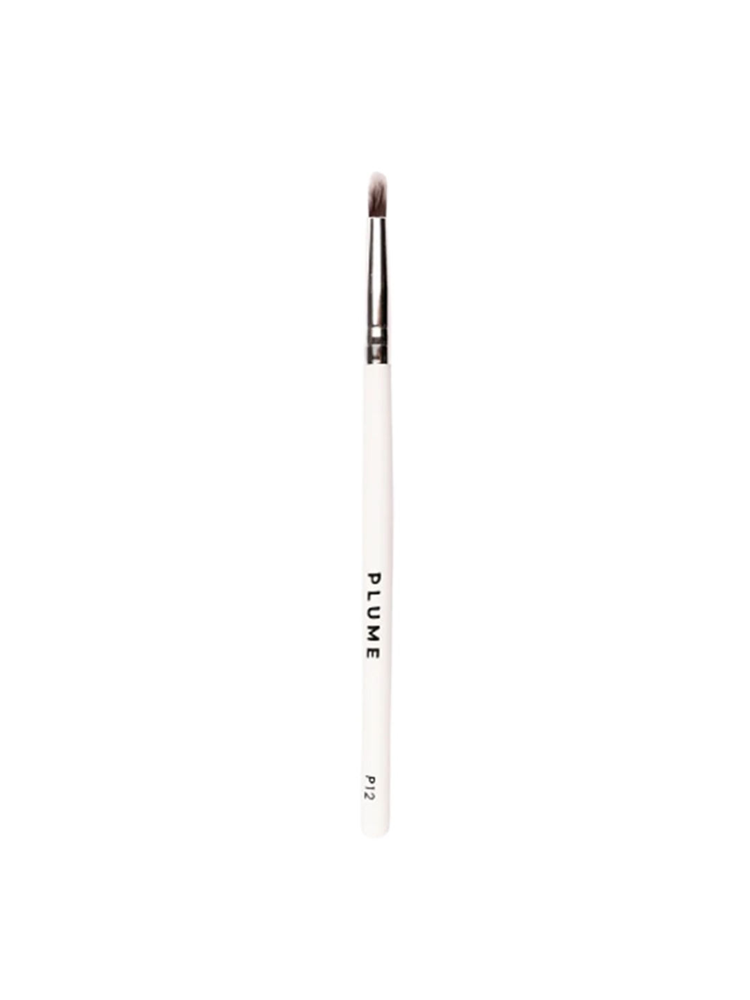 

Plume Small Pencil Smudger & Smokey Eye Brush - P12, White
