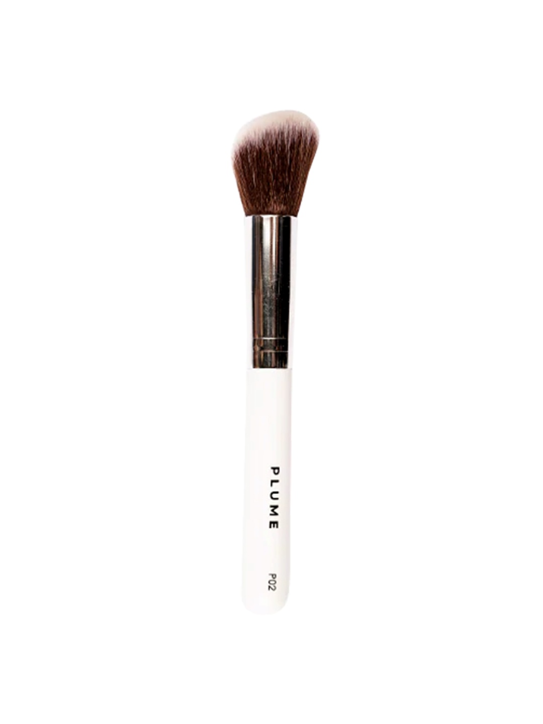 

Plume Professional Angled Blush Brush - P02, White