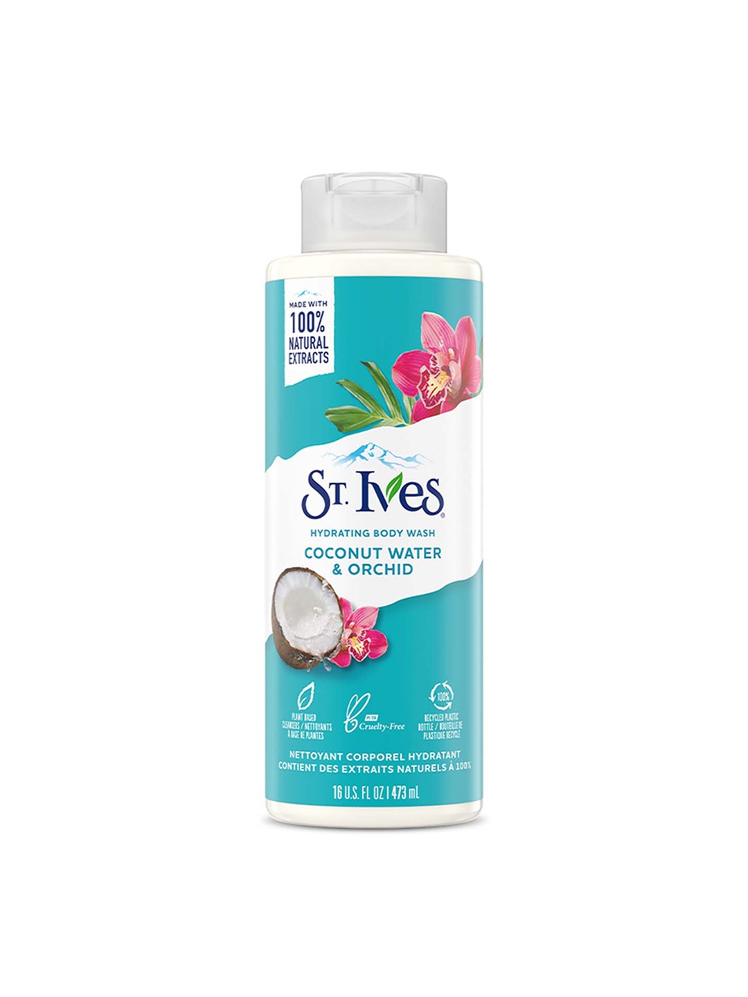 

St. Ives Hydrating Body Wash with Coconut Water & Orchid - 473ml, White