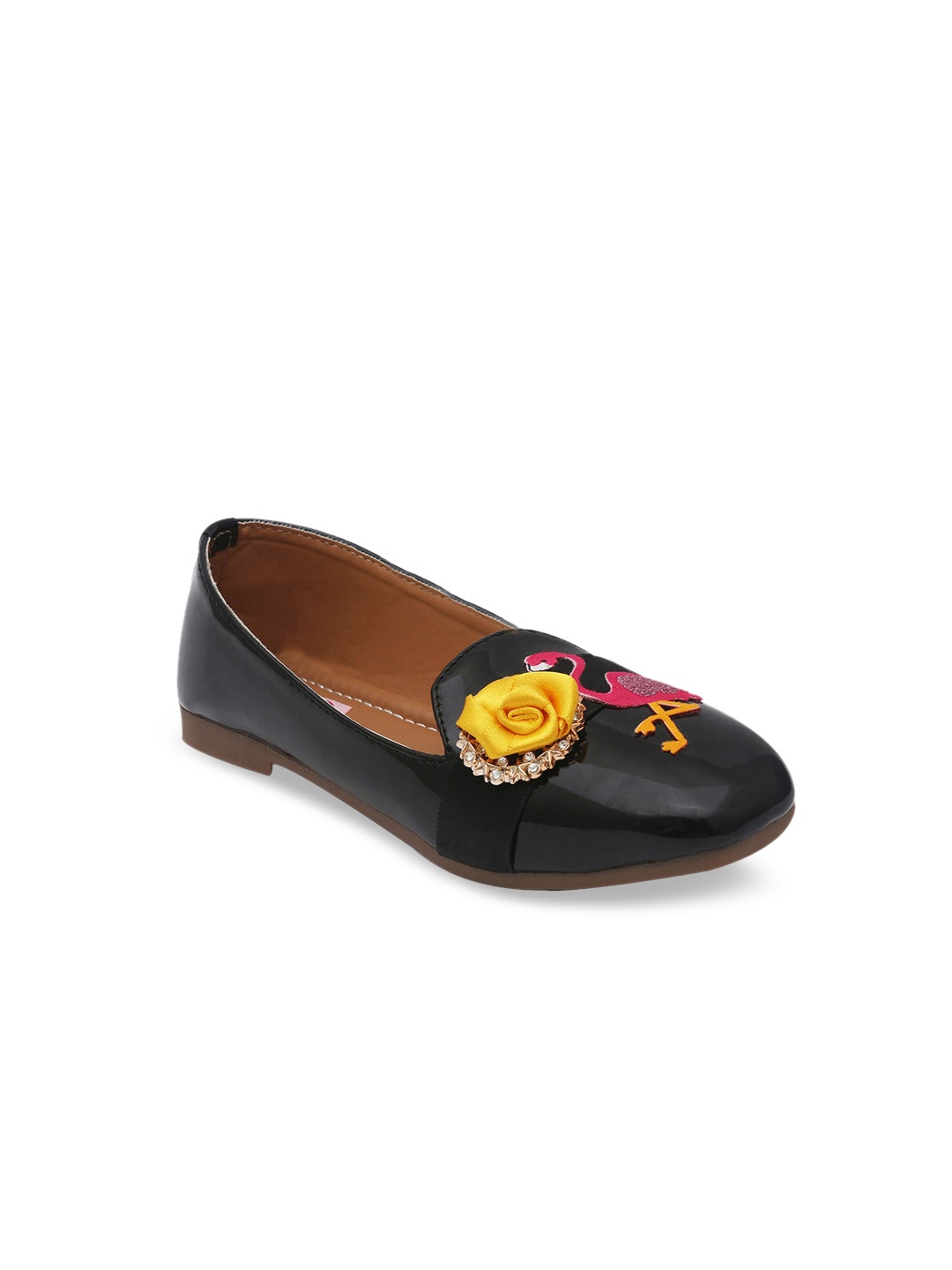 

Hopscotch Girls Black Ballerinas Flats