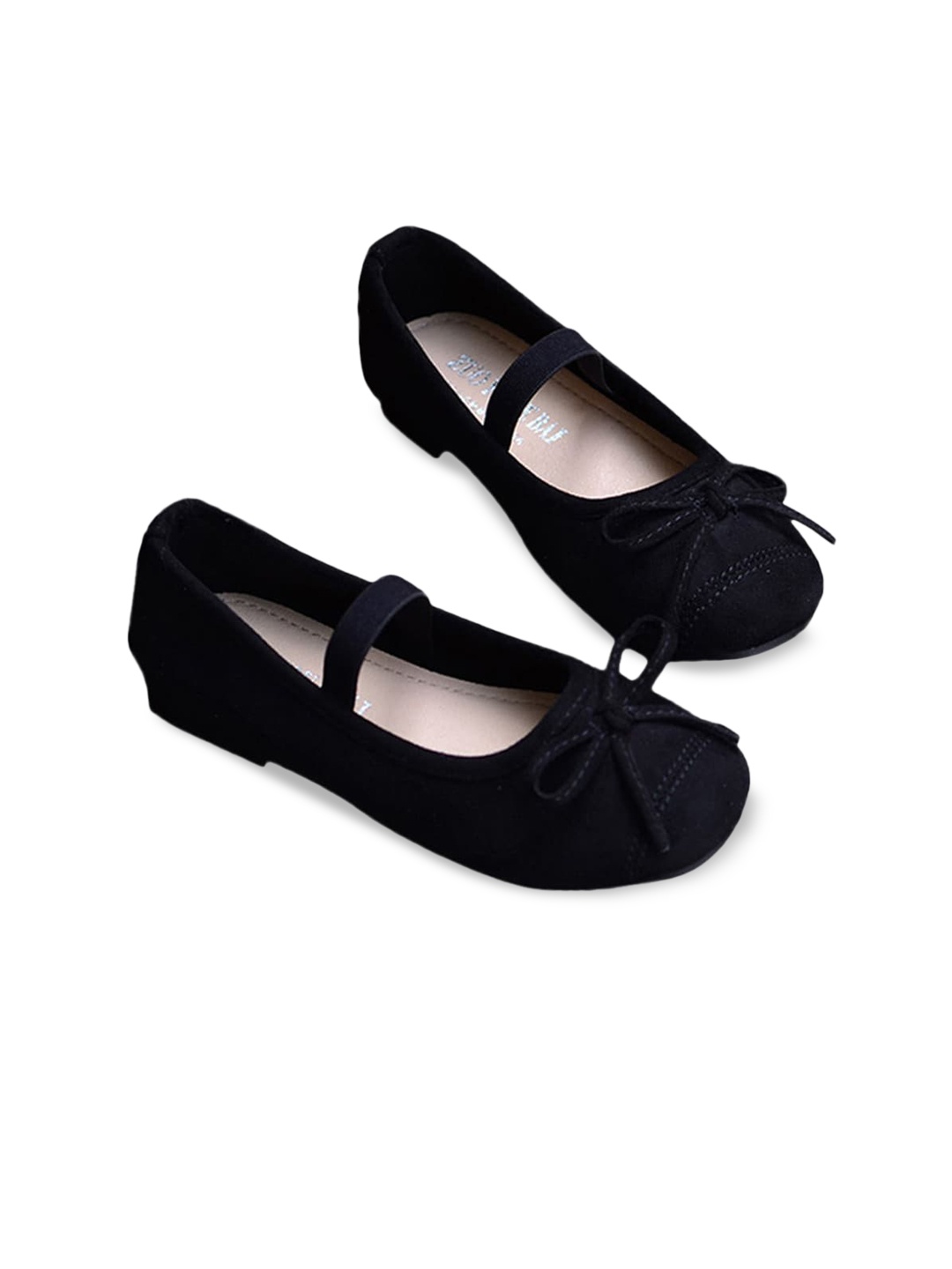 

Hopscotch Girls Black Ballerinas Flats