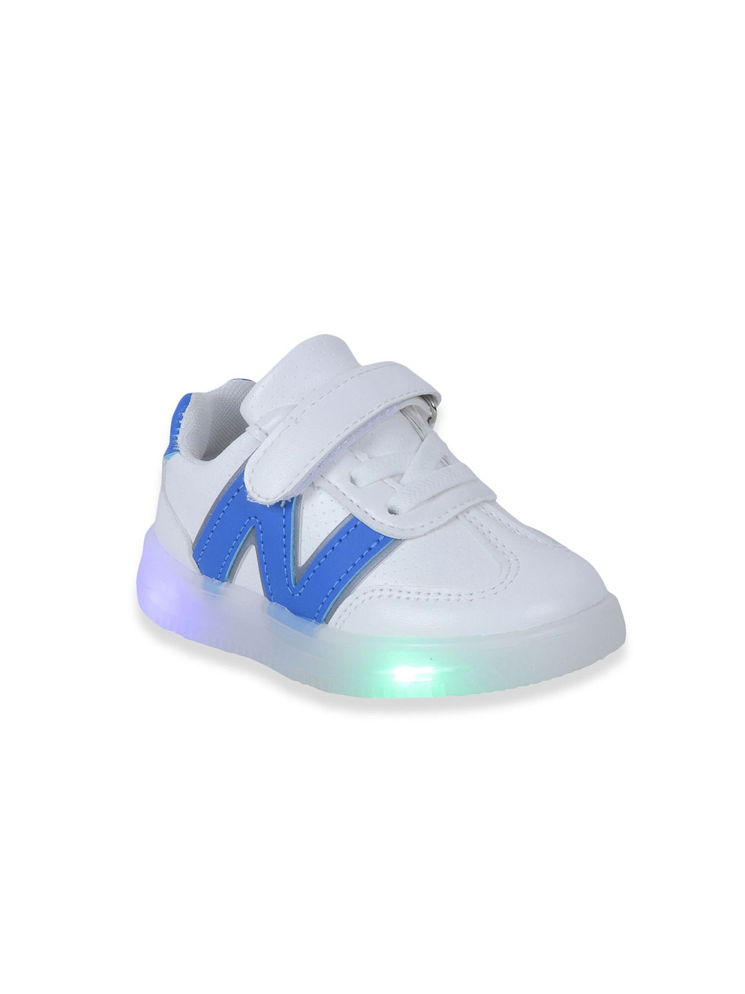 

Hopscotch Unisex Kids Blue LED Sneakers