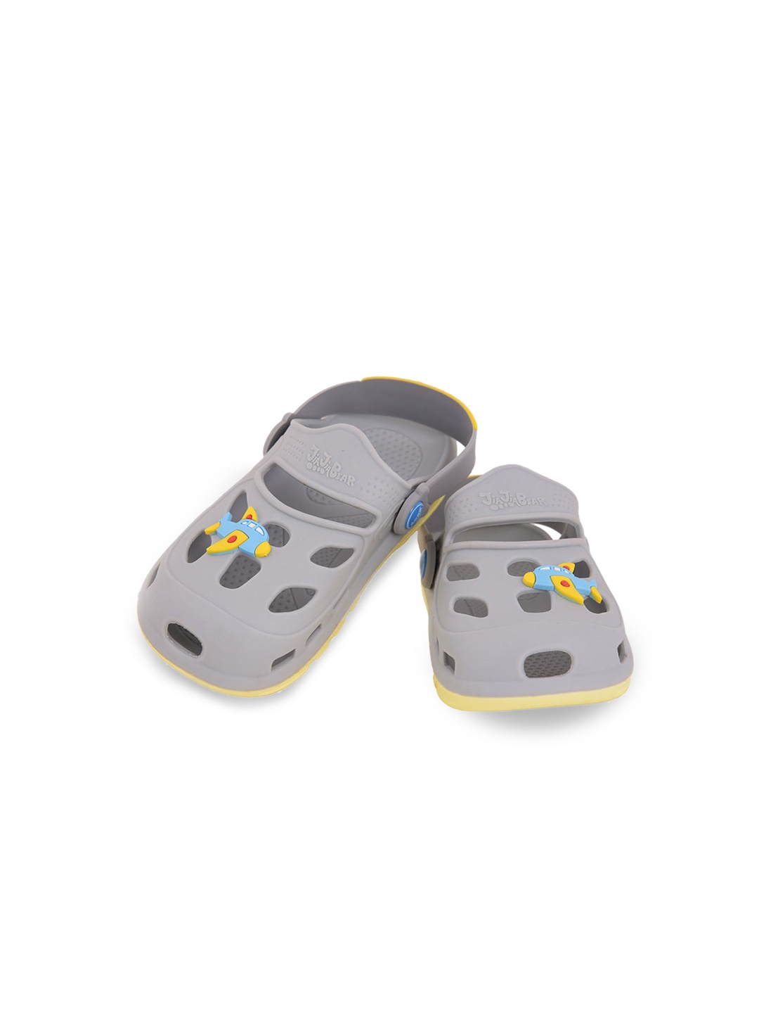 

Hopscotch Boys Grey PU Clogs