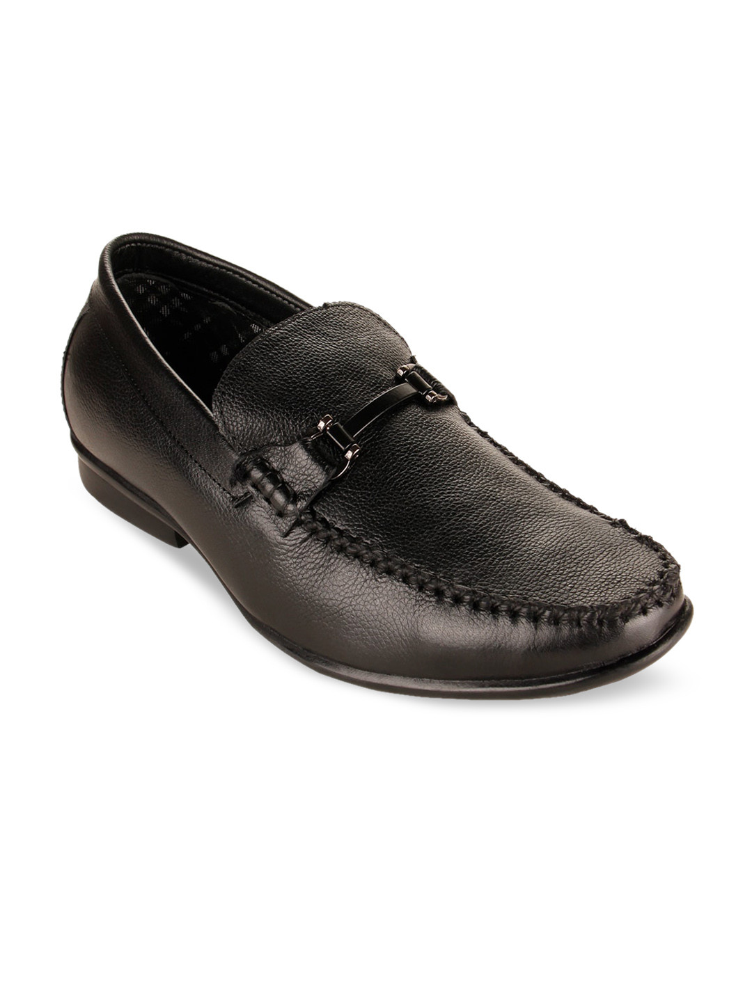 

Regal Men Black Solid Formal Loafer Shoes