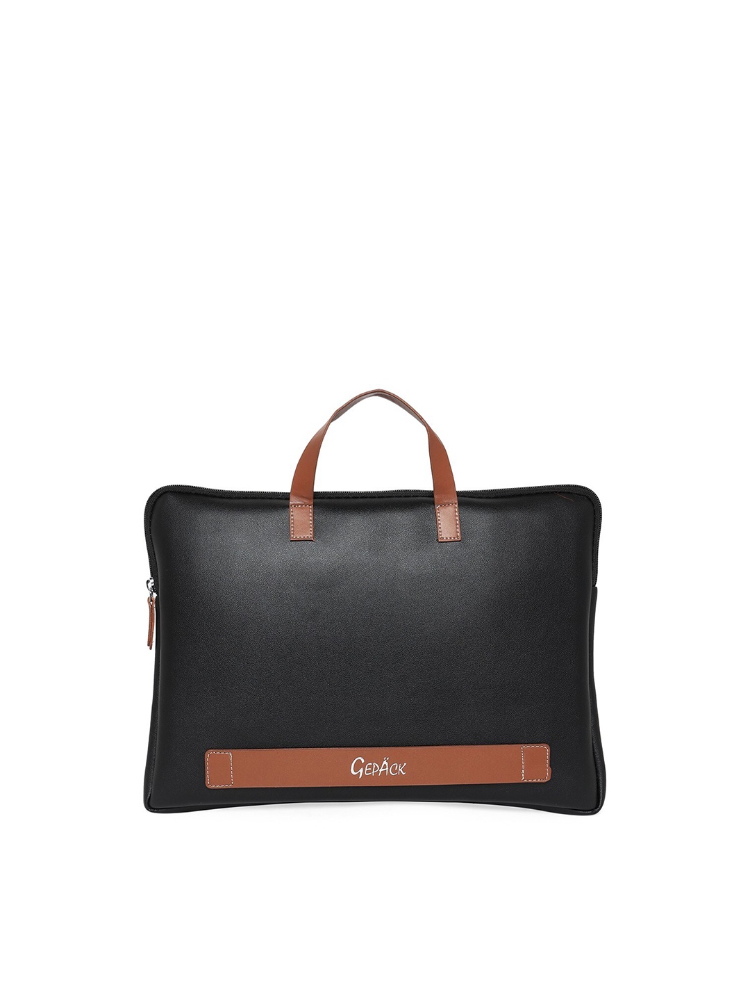 

GEPACK Unisex Black & Red Laptop Bag