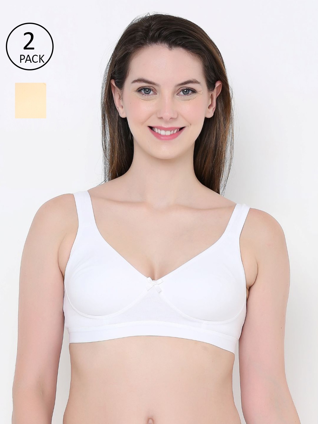 

Berrys Intimatess White & Beige Bra
