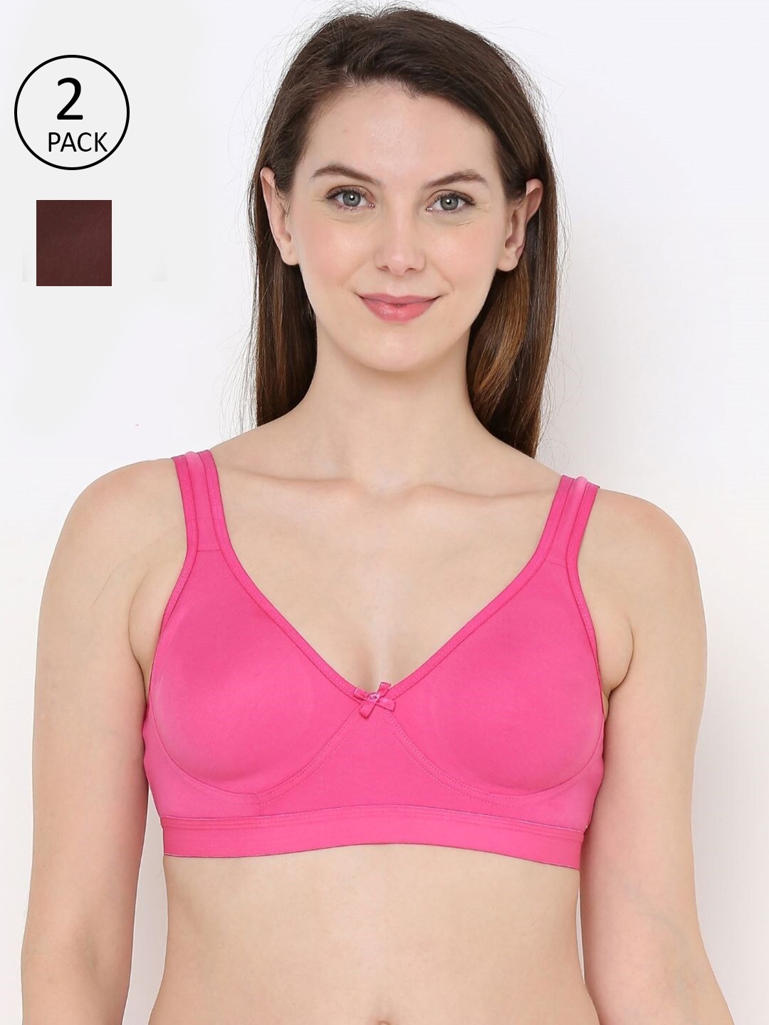 

Berrys Intimatess Pink & Brown Bra