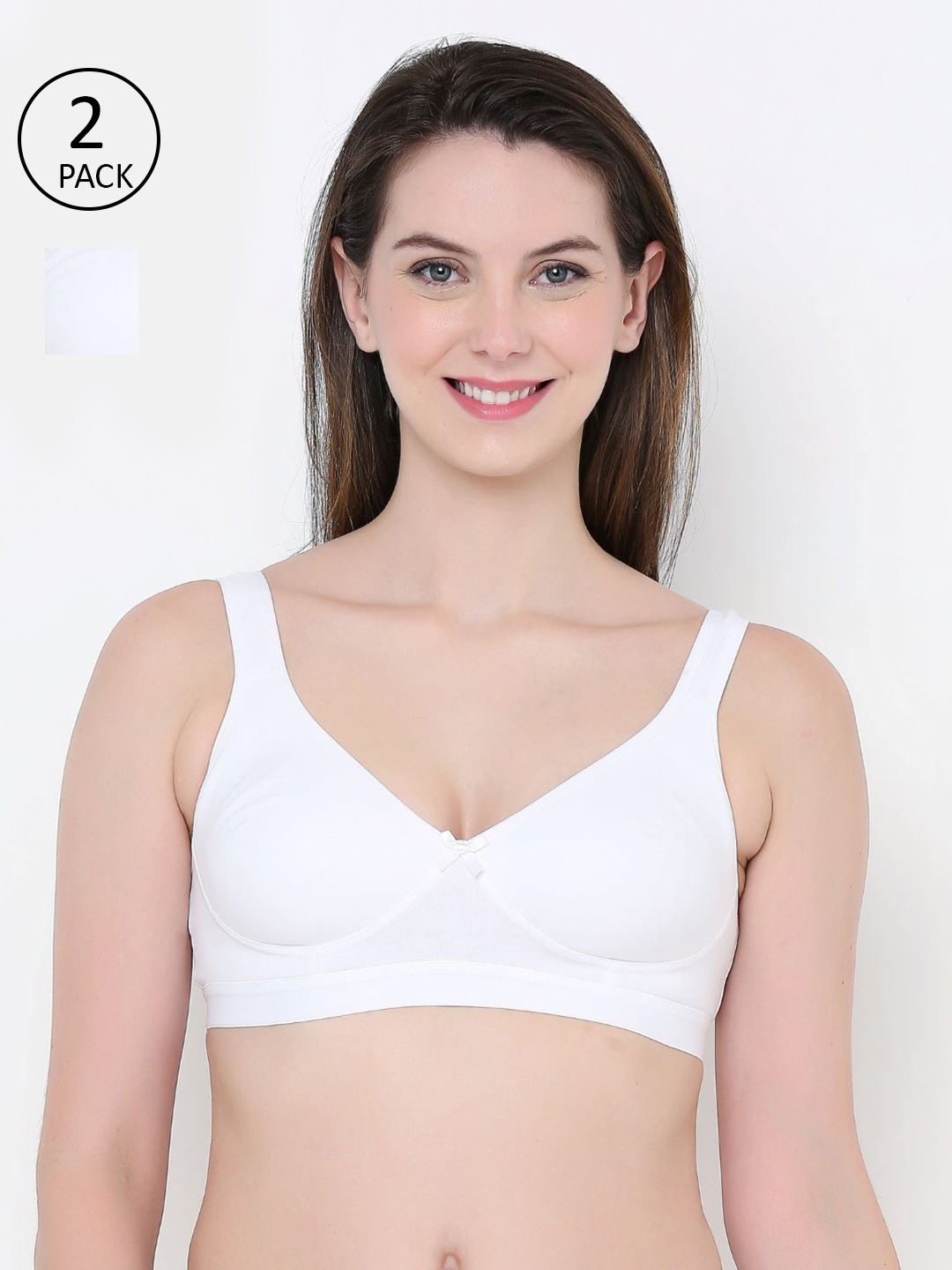 

Berrys Intimatess Pack of 2 White Everday Sports Bra