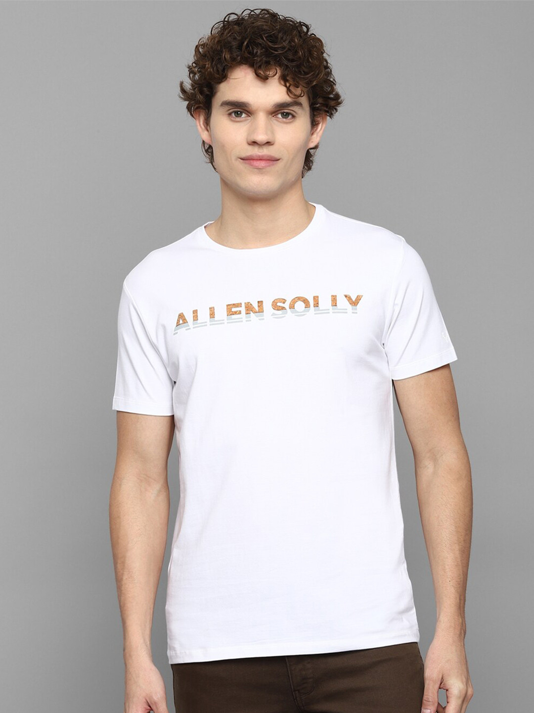

Allen Solly Sport Men White Typography Printed T-shirt
