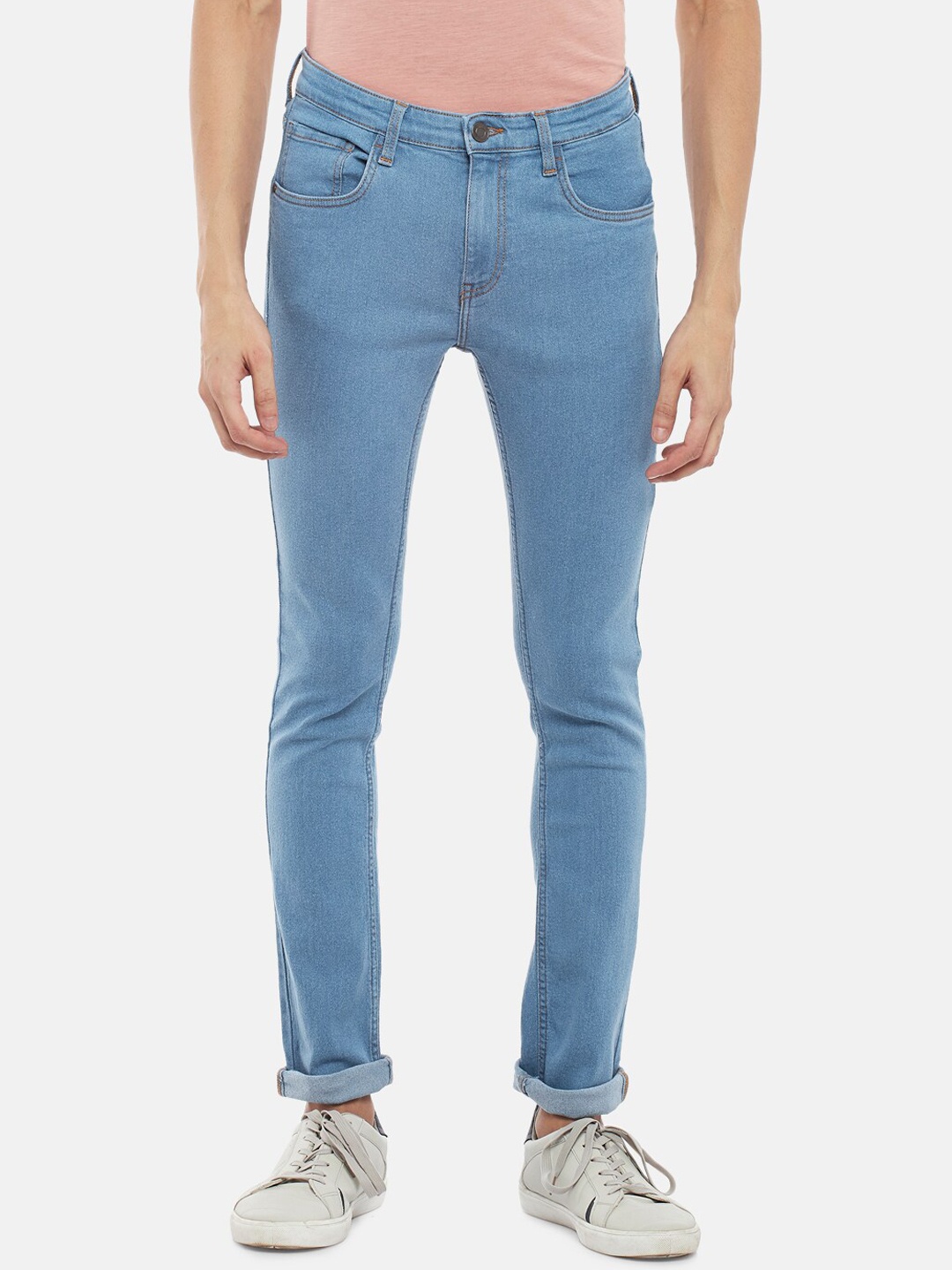 

People Men Blue Skinny Fit Jeans