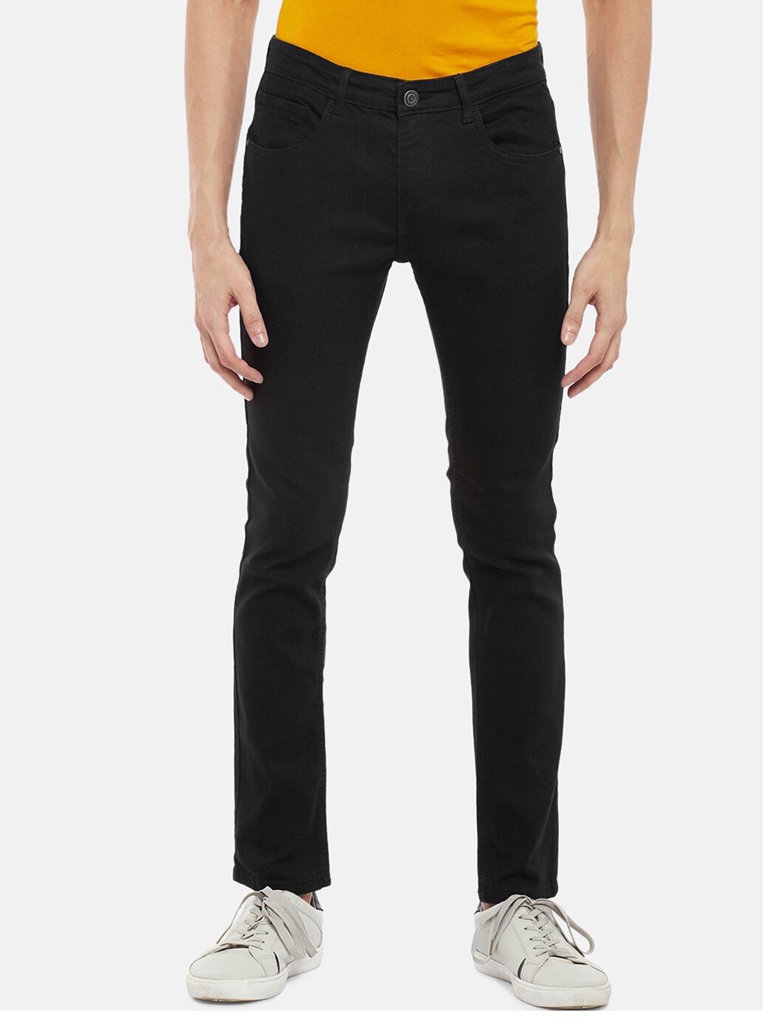 

People Men Black Skinny Fit Jeans