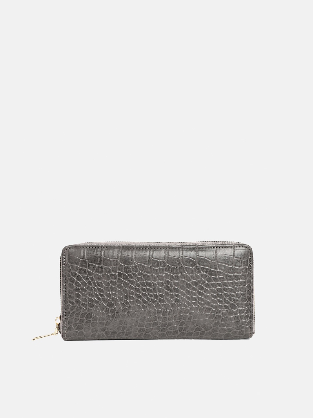 

borse lele Grey Textured Purse Clutch