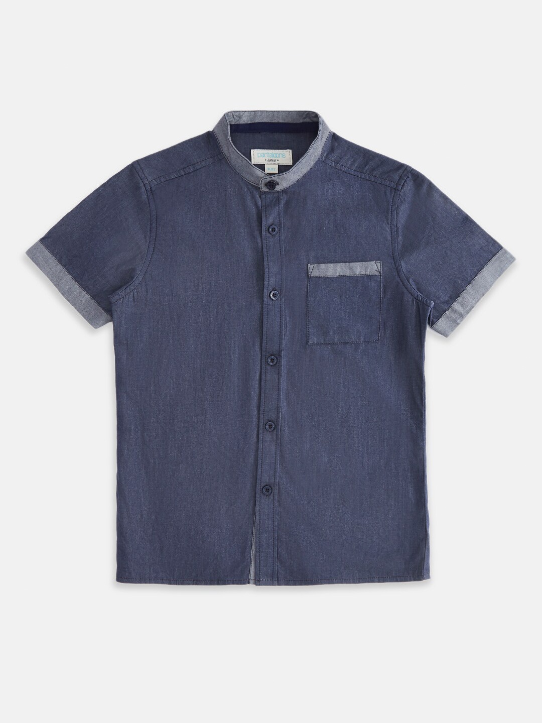 

Pantaloons Junior Boys Blue Casual Shirt