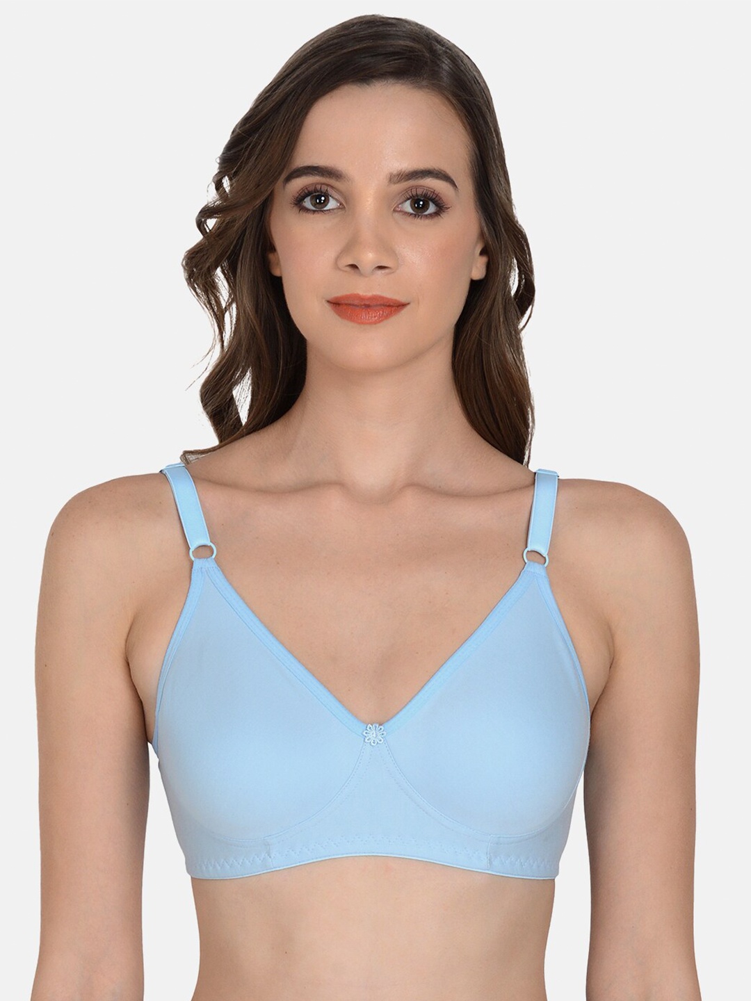 

mod & shy Blue Solid Non-Wired T-Shirt Bra