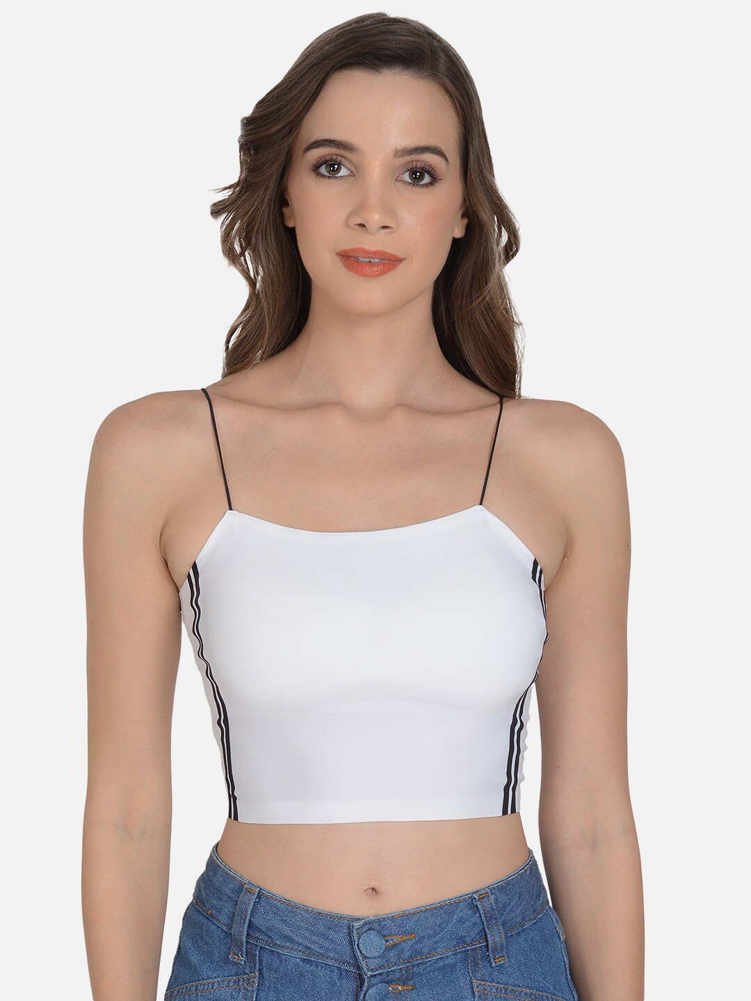 

mod & shy White Bralette Bra