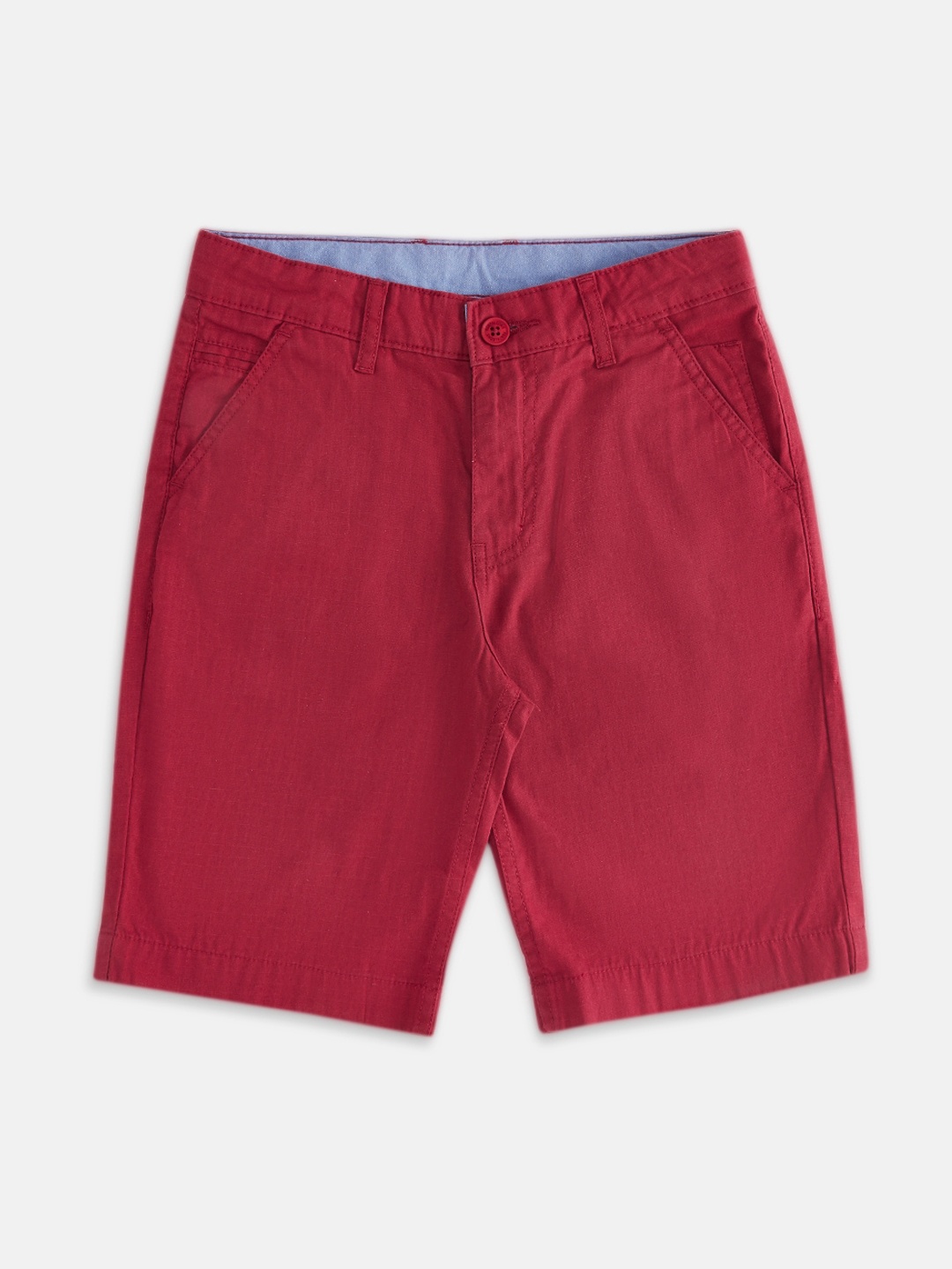 Pantaloons Junior Boys Maroon Chino Shorts