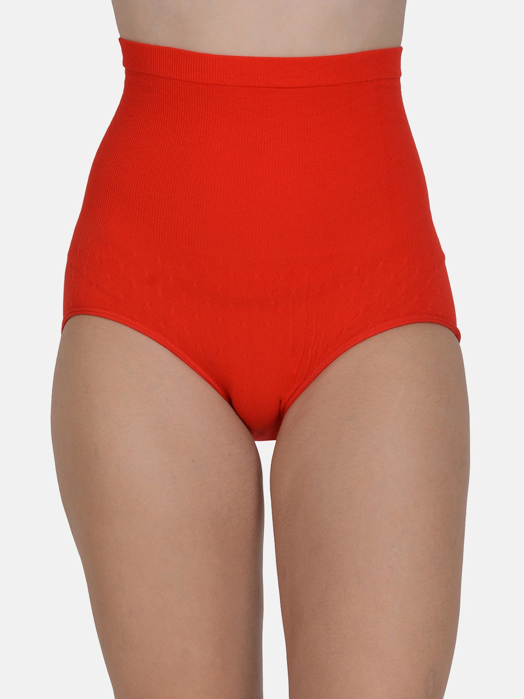 

mod & shy Women Red Solid Tummy Tucker Shapewear
