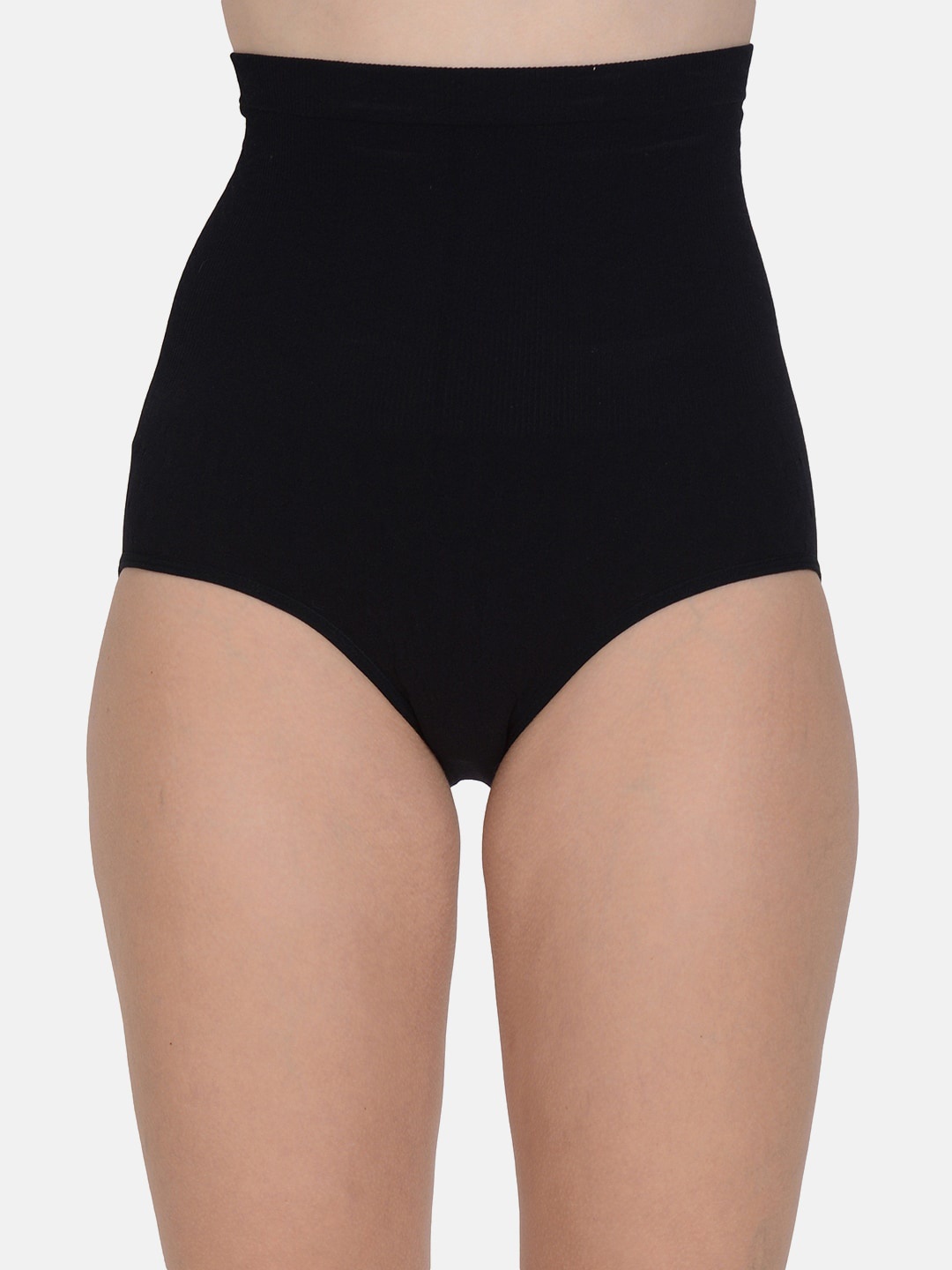 

mod & shy Women Black Solid Tummy Shaper MSW24