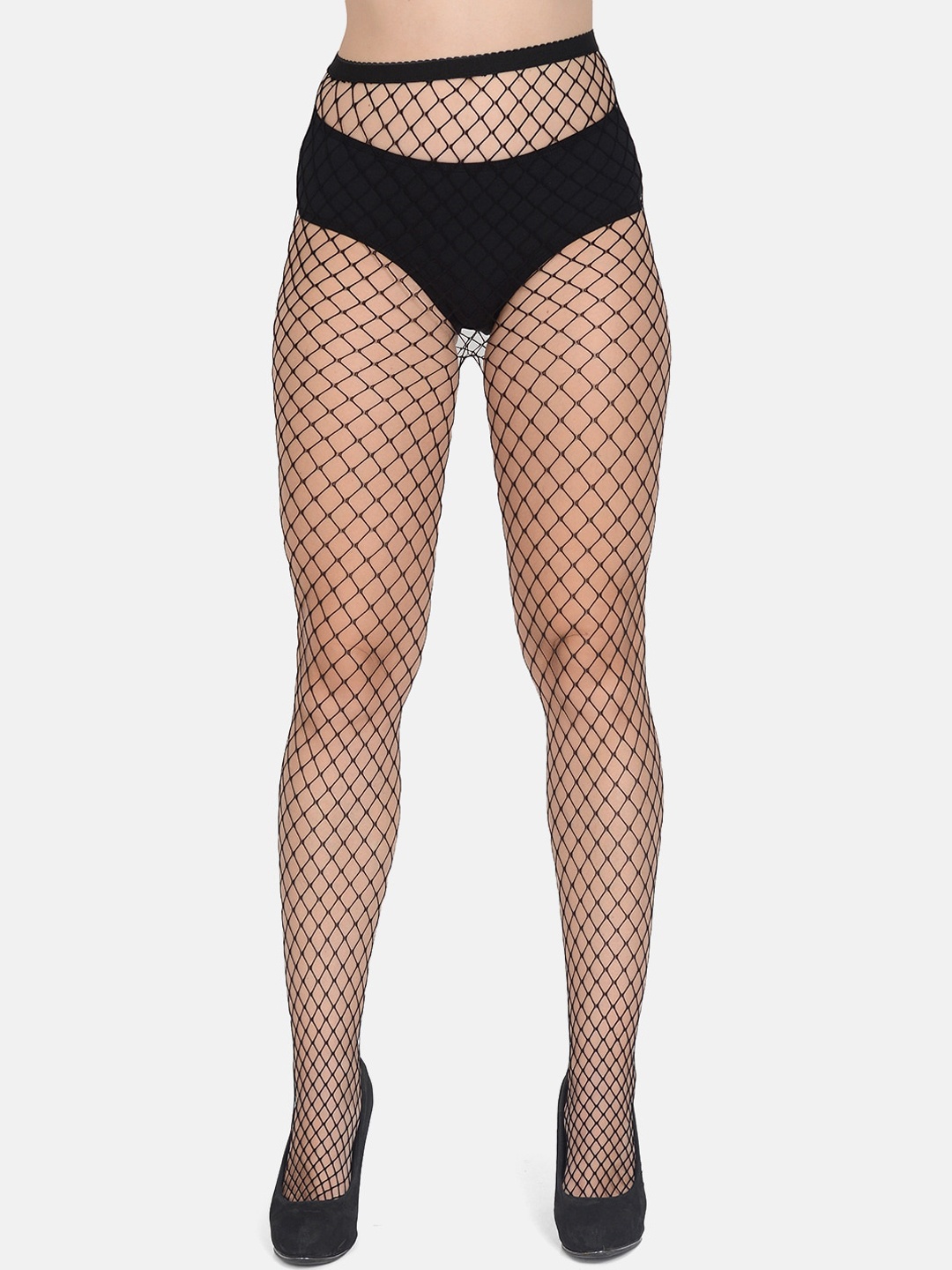 

mod & shy Black Fishnet Stockings