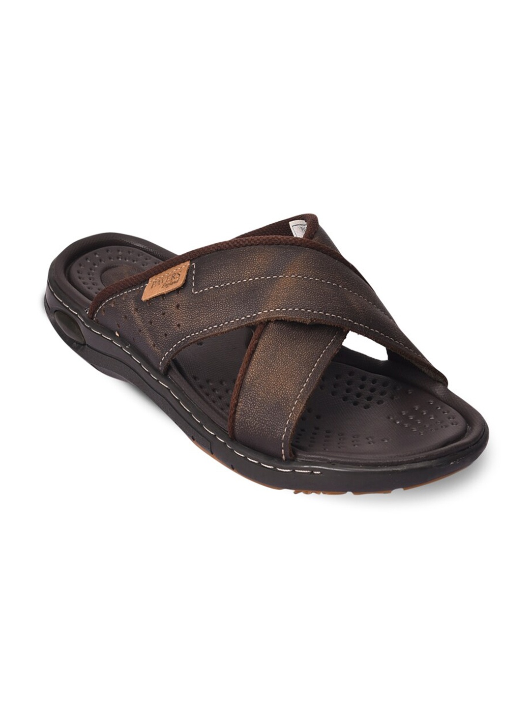 

Pavers England Men Brown Slip-On