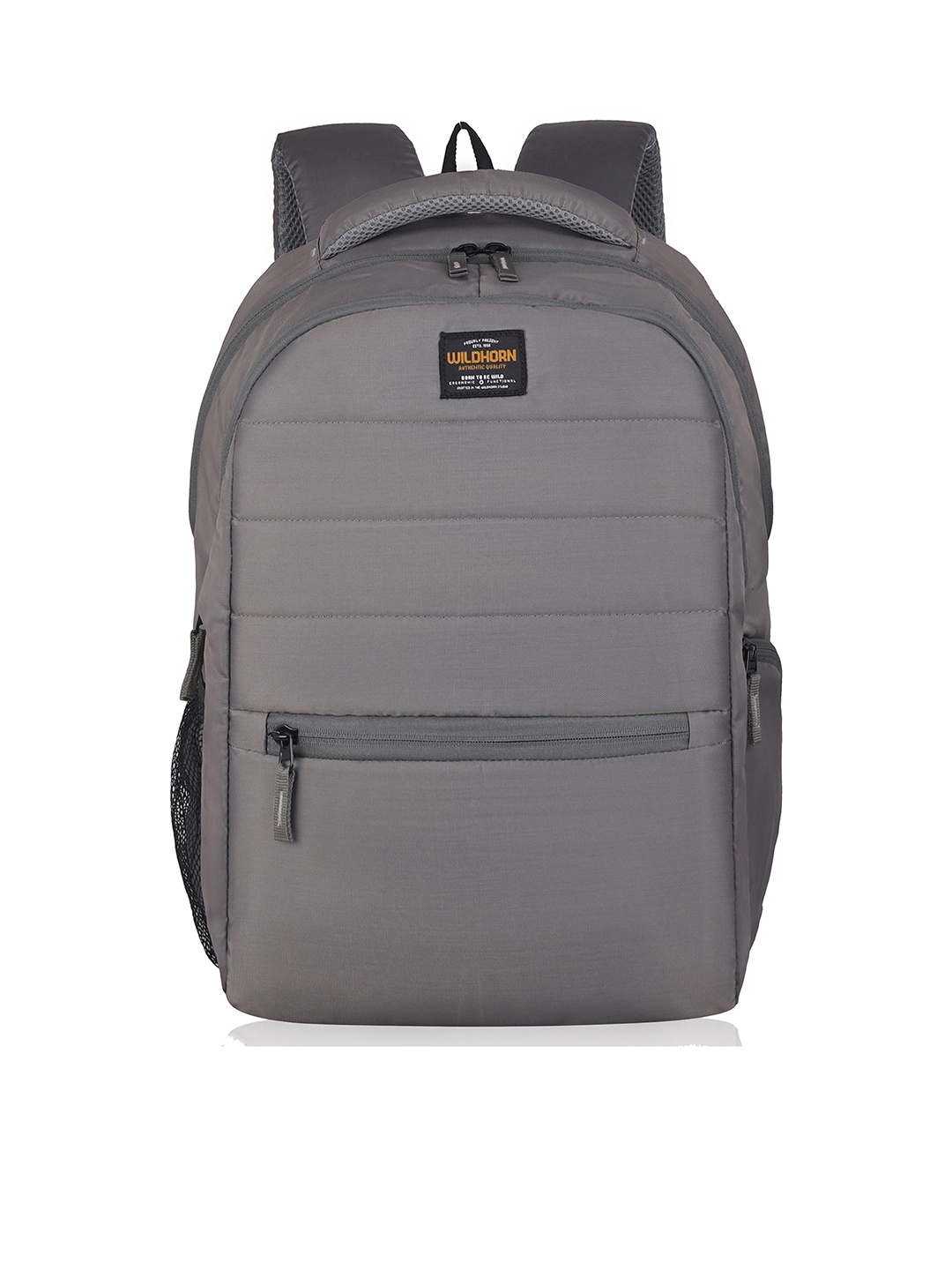 

WildHorn Unisex Grey Backpack with Compression Straps