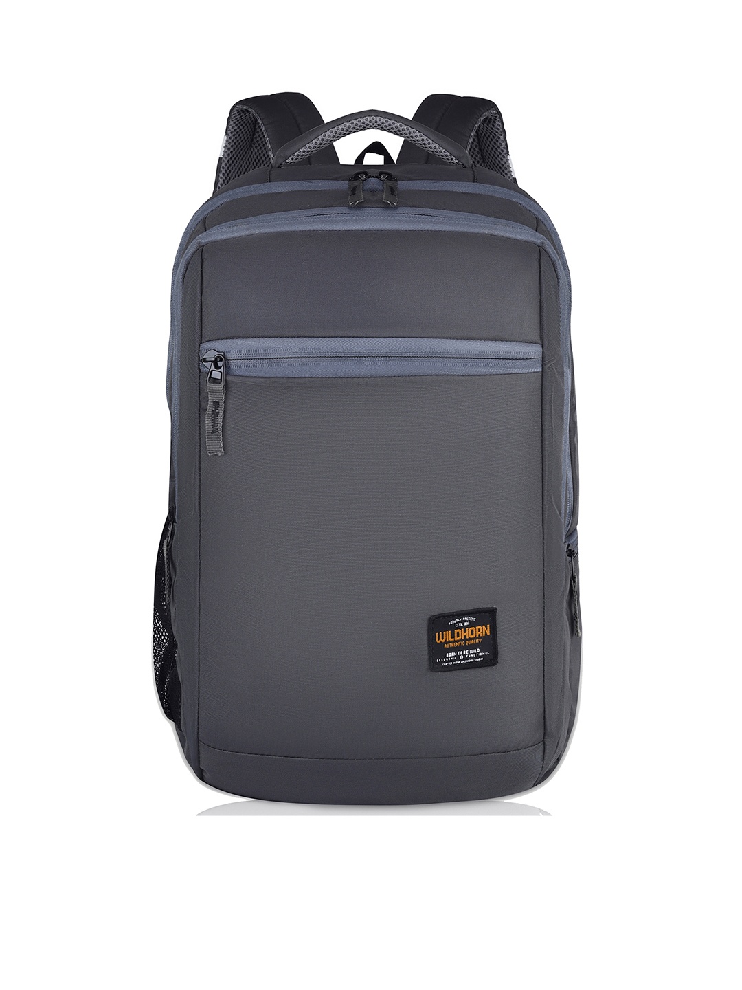 

WildHorn Unisex Grey Backpack with Compression Straps