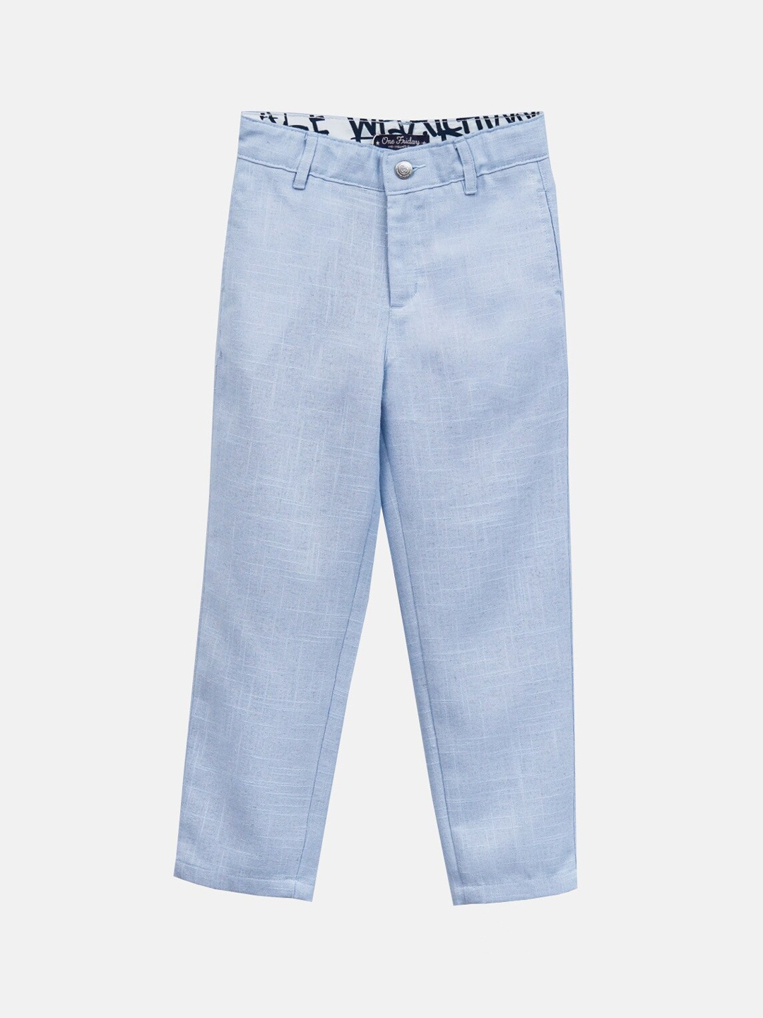

One Friday Boys Blue Relaxed Trousers