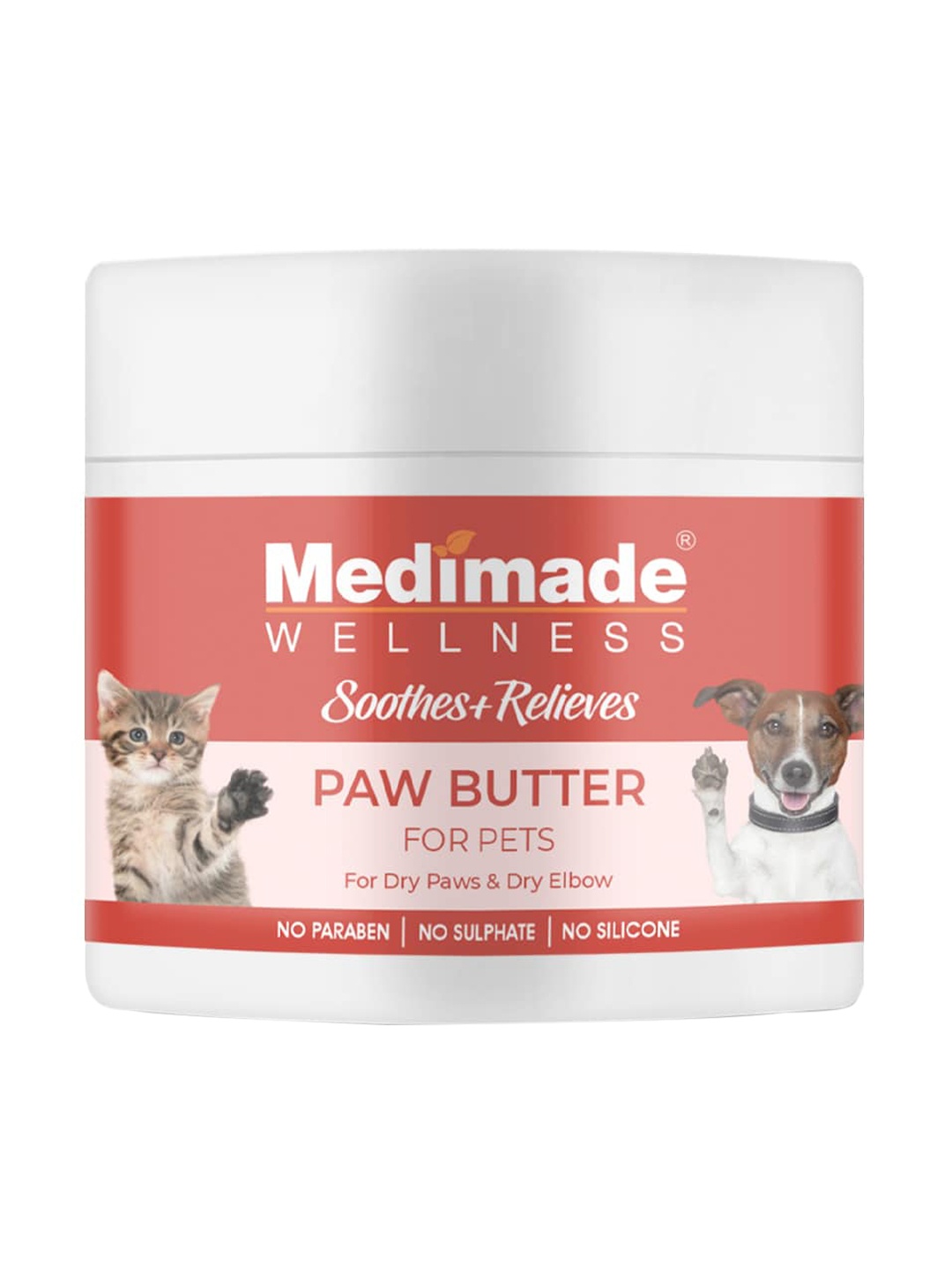 

Medimade Paw Butter For Pets -100 gm, White
