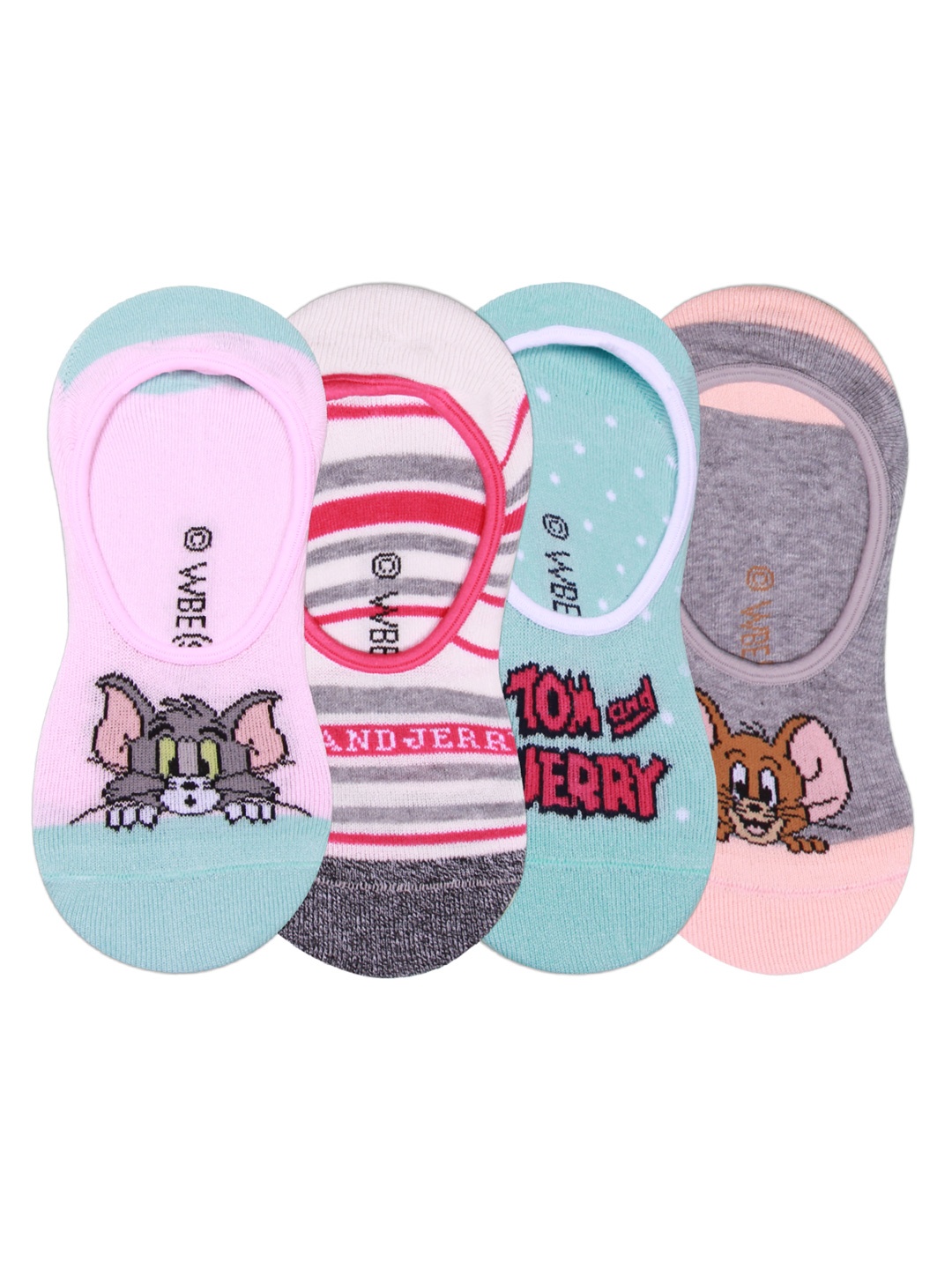 

Bonjour Women Pack Of 4 Assorted Shoe-Liners