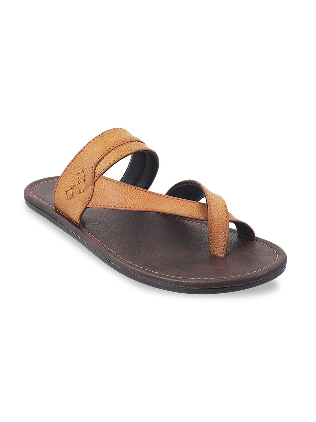 

WALKWAY by Metro Men Tan Comfort Sandals