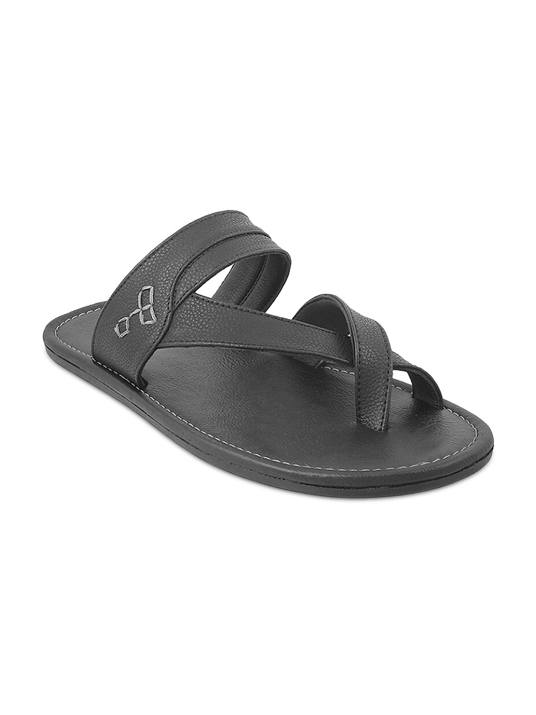 

WALKWAY by Metro Men Black Comfort Sandals