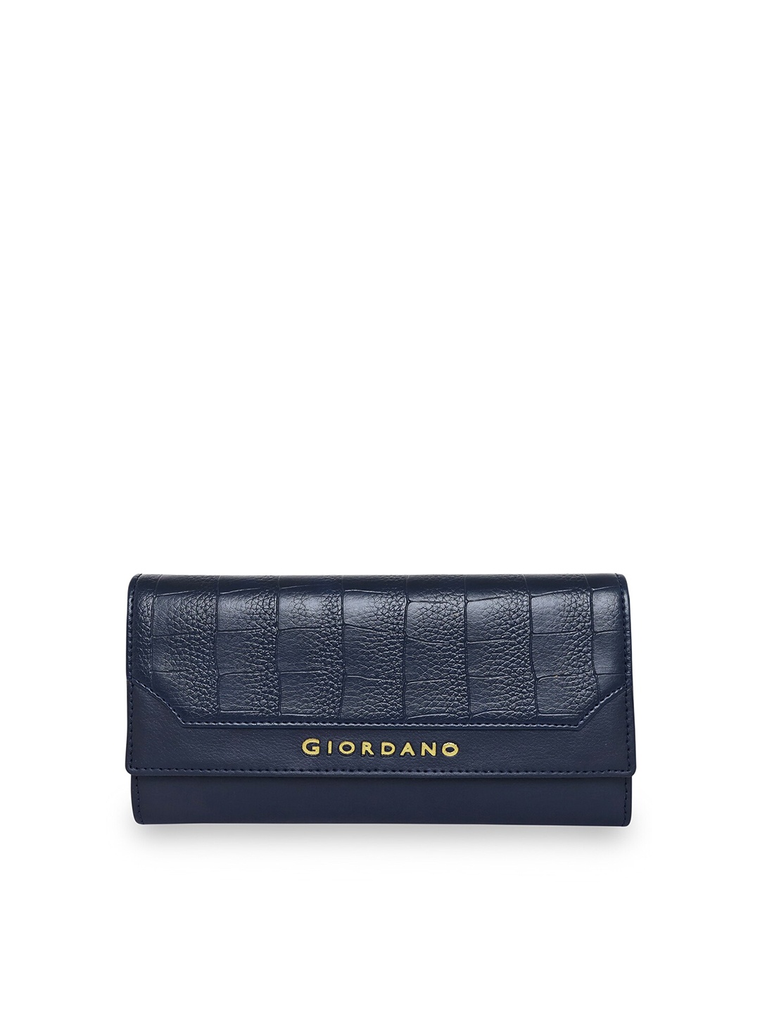 

GIORDANO Women Navy Blue PU Two Fold Wallet