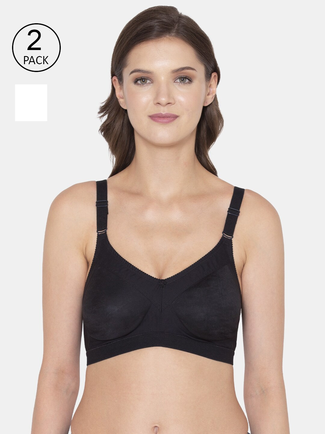 

Souminie Black & White Bra