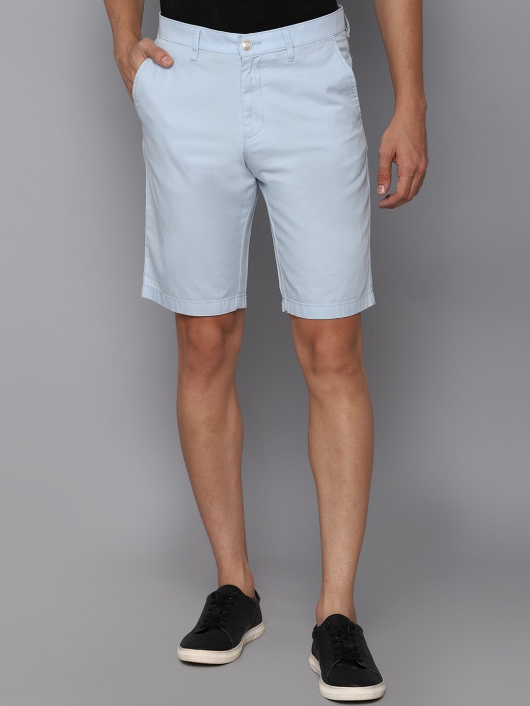 

Allen Solly Men Blue Slim Fit Shorts